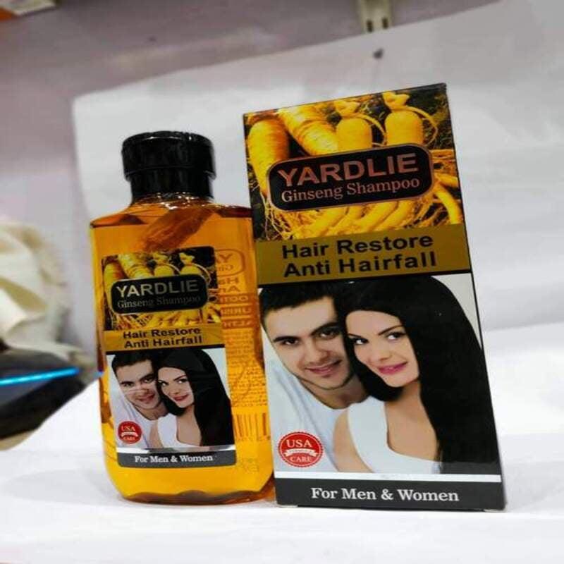 Buy Now Yardlie Ginseng Hair Restore Anti Hair Fall Shampoo Only in Rs./  1800