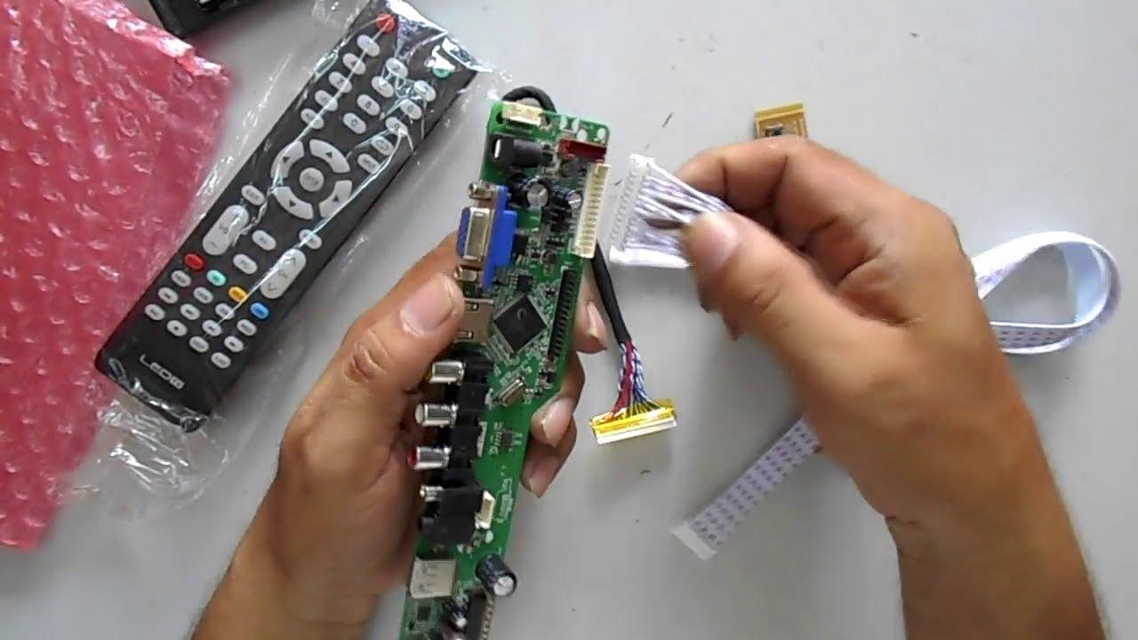 Buy Now LCD/LED TV Remote control Sensor kit jack and Button Panel Kit